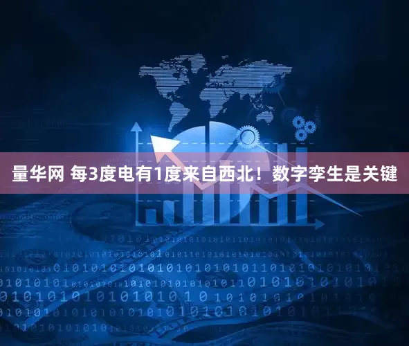 量华网 每3度电有1度来自西北！数字孪生是关键
